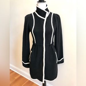 Alice + Olivia Black and White Coat